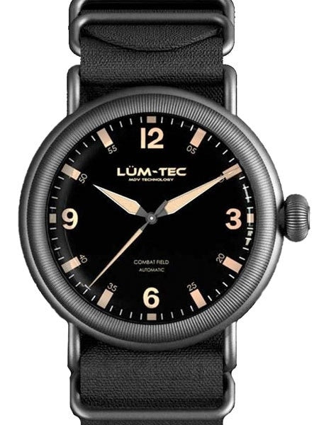 Lum-Tec Combat Field X2 Swiss Automatic Watch with Double Curved Sapphire Crystal #X2