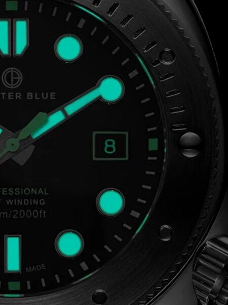 Crafter Blue Swiss Made 600-Meter Hyperion Ocean Diver with Swiss Automatic Movement  #HOSS001B-R
