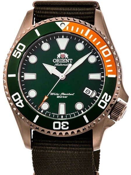 Orient Rose Goldtone Automatic Dive Watch with Sapphire Crystal #RA-AC0K04E10B
