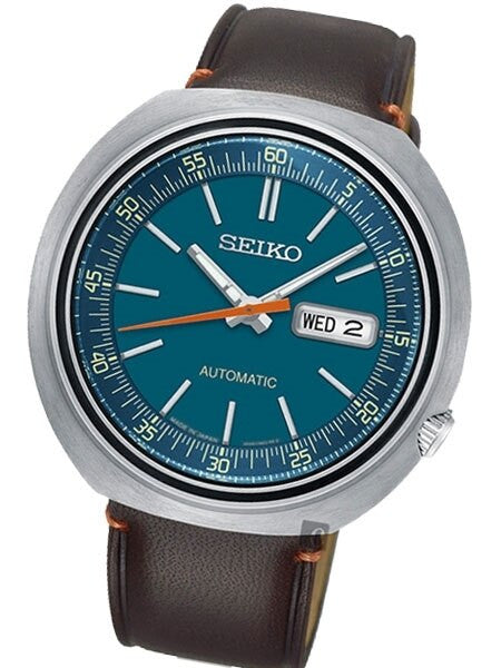 Seiko Recraft Automatic 24-Jewel Watch with a 44mm Turtle-Style Case #SRPC13J1