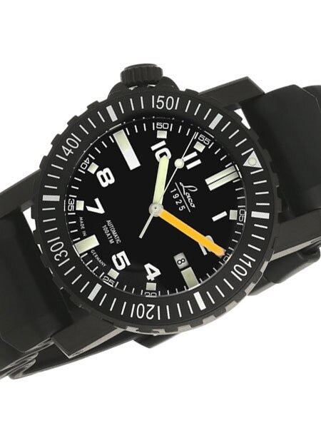 Laco Squad Seven Seas 1000 Meter Dive Watch with Sapphire Crystal and Helium Release Valve #861703
