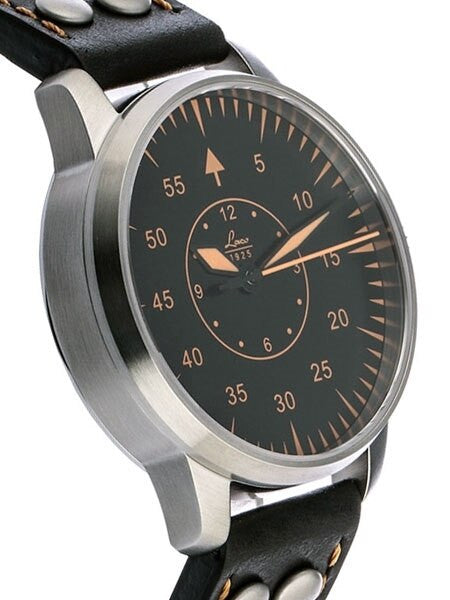 Laco TurinType B Dial Automatic Pilot Watch with Sapphire Crystal #861897