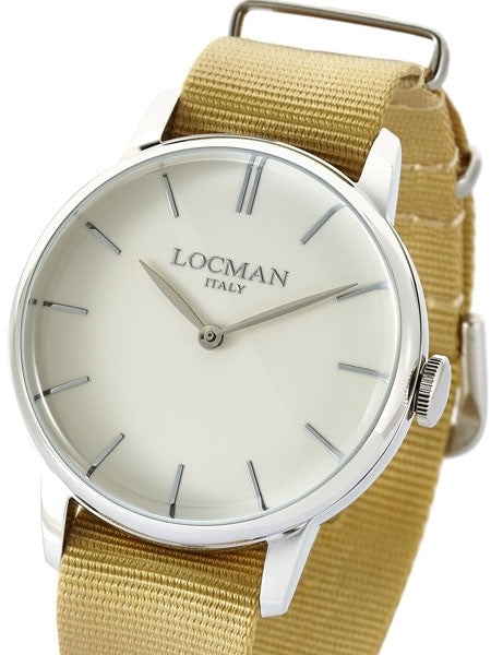 Locman 1960's Collection Sporty Quartz Dress Watch with 41mm Case #0251V05-00AVNKNH