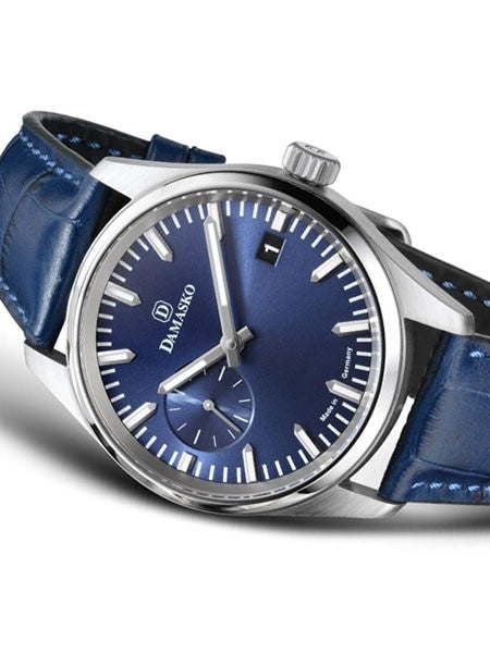 Damasko High-Beat Mechanical (Hand Wind) Watch with an Sunburst Blue Dial Dial #DK105-B