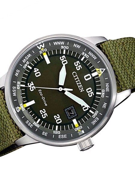 Citizen Eco-Drive Type B Dial Pilot Watch #BM7390-22X — Long