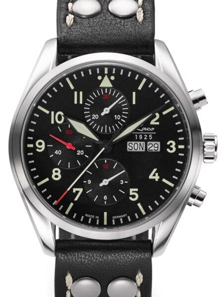 Laco Monte Carlo Valjoux 7750 Swiss Automatic Chronograph with Sapphire Crystal #861815