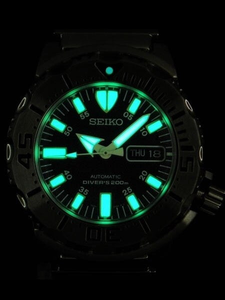 Seiko Black Monster Automatic Dive Watch, Stainless Steel Bracelet #SKX779K1