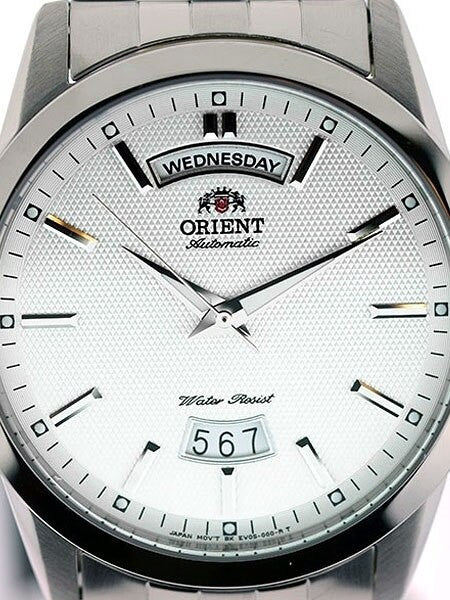Orient Union 21-Jewel Automatic Day and Date Watch with Stainless