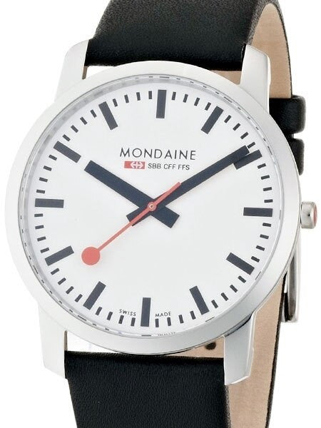Mondaine Railways Quartz Dress Watch with a 41mm Case, Sapphire Crystal #A638-30350-11SBB