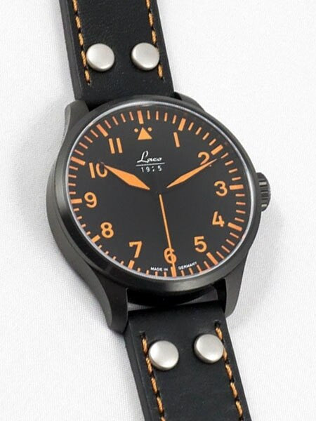Laco Sorrento Type A Dial Automatic Pilot Watch with Sapphire Crystal #861965PVD