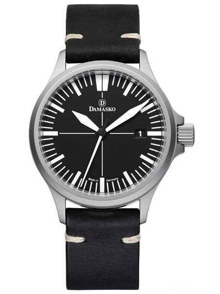 Damasko Swiss DS30 Automatic Watch with a 39mm Bead-Blasted Submarine Steel Case #DS30