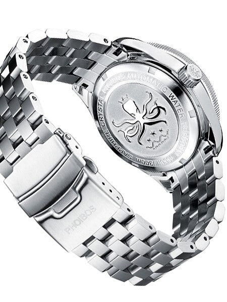 PHOIBOS Wave Master 300-Meter Automatic Dive Watch with AR Sapphire Crystal #PY010A