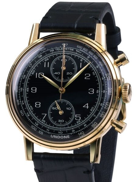 Undone Navi Two-Eye, MechaQuartz Chronograph with 60-Minute Stopwatch #Navi