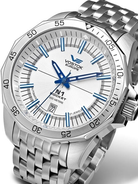 Vostok-Europe N1 Rocket Russian Automatic Dive Watch with Bracelet 2255147B