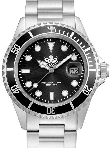 Scratch and Dent - PHOIBOS 300-Meter Swiss Quartz Dive Watch with Sapphire Crystal #PX002C