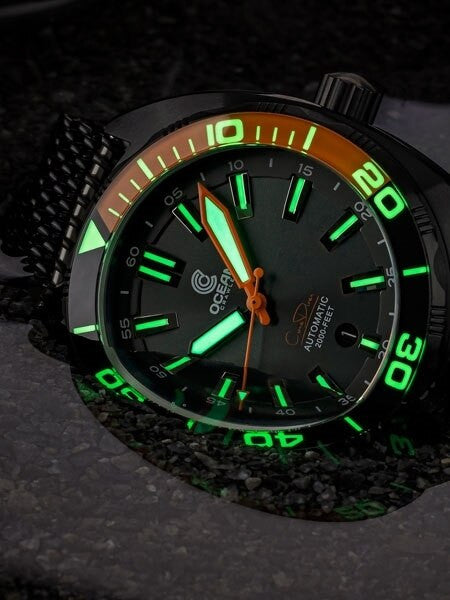 Ocean Crawler Core Diver Swiss Automatic Watch with AR Sapphire Crystal #CD-522