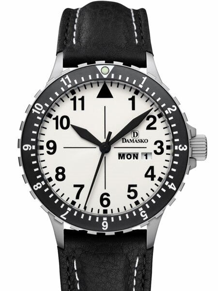 Damasko Swiss ETA Automatic with a Rotating 12-Hour Bezel and Fully Luminous Dial #DA47
