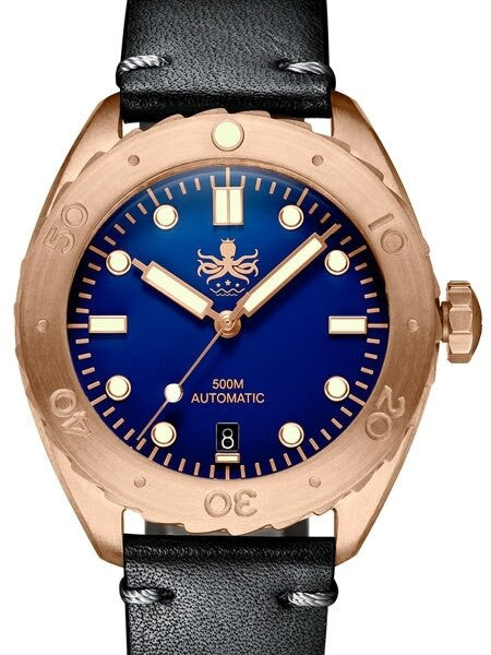 Phoibos PY018B 500 meter Eagle Ray Swiss Automatic Dive Watch with