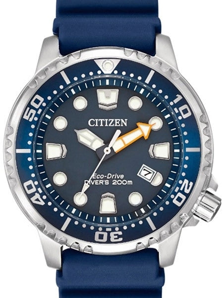 Citizen Eco-Drive Promaster Scuba Diver Watch with Rubber Dive Strap #BN0151-17L
