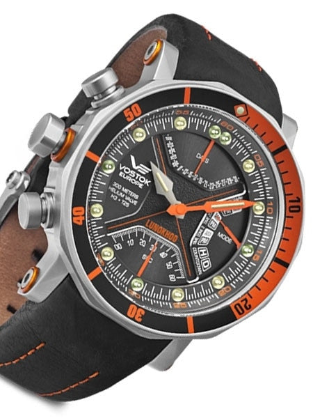 Vostok-Europe Lunokhod-2 Multi-Function Quartz Diver with Tritium Tubes #6205207