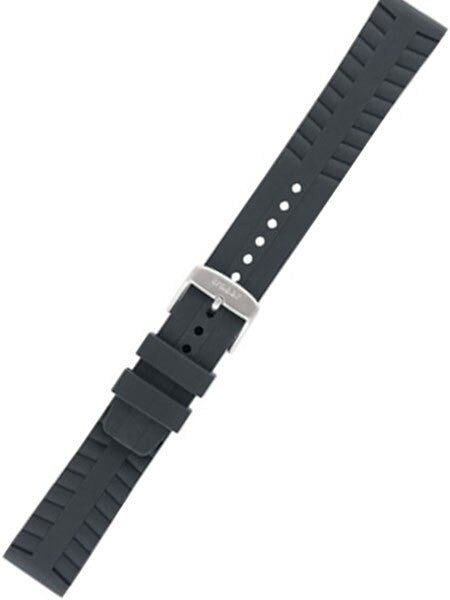 Traser OEM (22mm) Signature Silicone Rubber Watch Strap with Signed Clasp #traser44