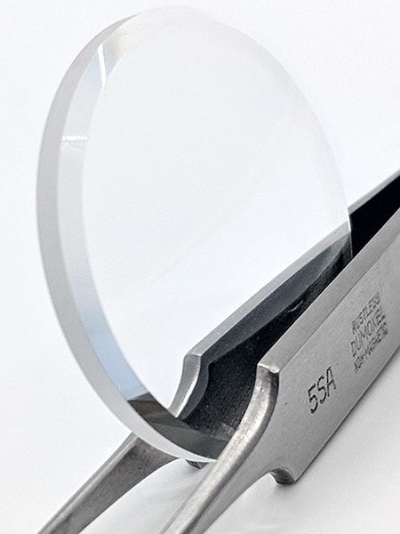 Double-Dome AR Sapphire Crystal to replace OEM Hardlex on SKX007, 009 #007-DD