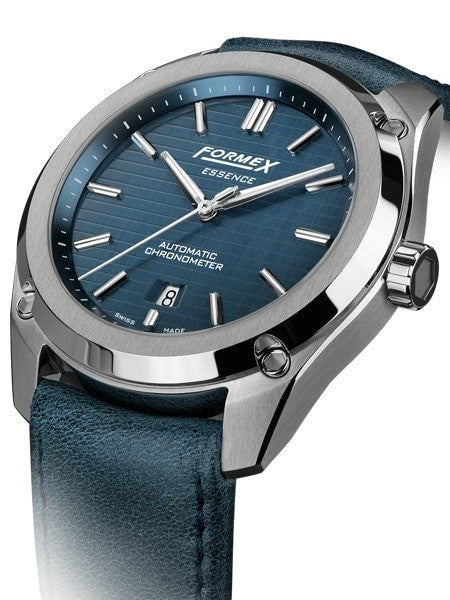 Formex Essence Swiss Automatic Chronometer with Blue Dial #0330.1.6331.744