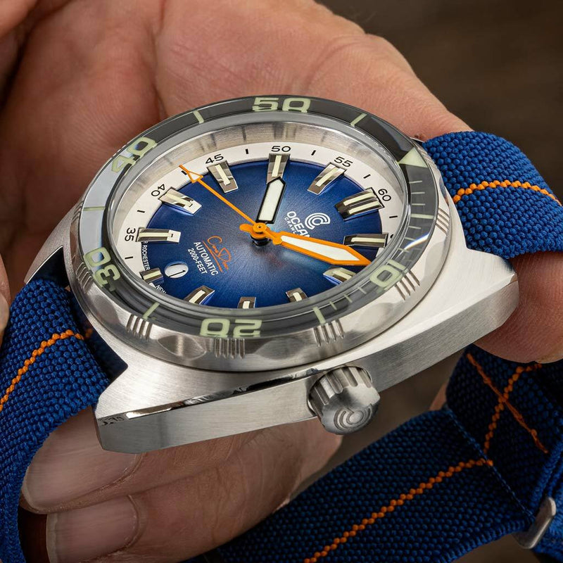 Ocean Crawler Core Diver Swiss Automatic Watch with AR Sapphire Crystal #CD-V3-1321