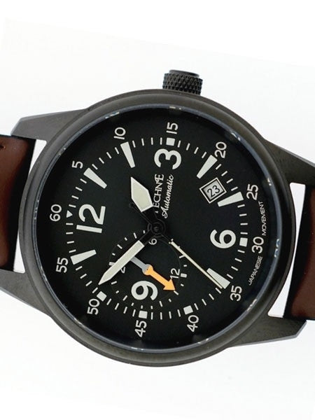 Techne Automatic 41mm Goshawk Aviator Watch with Anti-Reflective Sapphire Crystal  #411.152