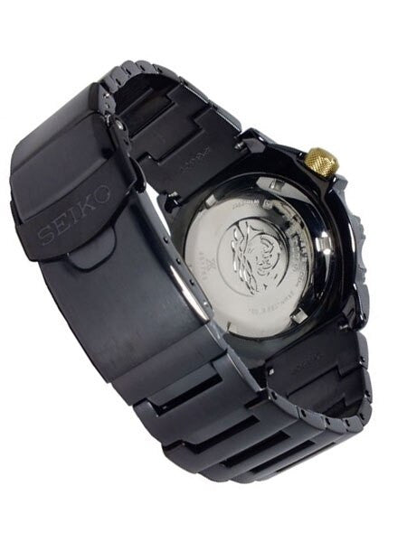 Seiko Prospex Black ion Monster with Seiko 4R36, 24-Jewel Automatic Movement #SRP583