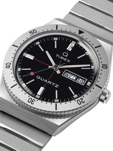 Todd Synder Timex Q Reissue of 1970's 38mm Stainless Steel Bracelet Watch #TW2T95500JR
