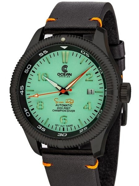 Ocean Crawler Champion Diver Swiss Automatic Watch with AR Sapphire Crystal #CD-230
