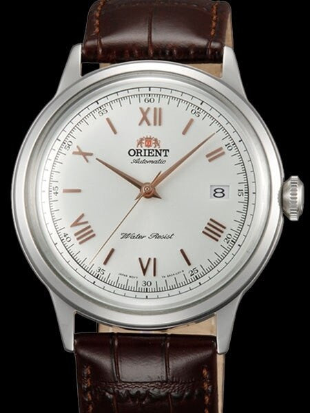 Orient Automatic Dress Watch with White Dial, Roman Numeral Markers #ER2400BW