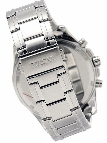Pulsar Quartz Chronograph Watch with Stopwatch and 24-Hour Sub-Dial #PT3399