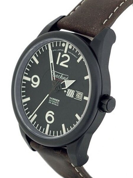 Techne Automatic 41mm Harrier Aviator Watch with Anti-Reflective Sapphire Crystal  #363.161