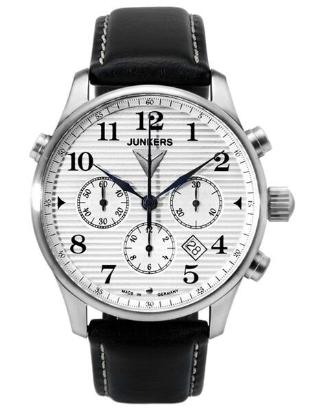 Junkers Iron Annie Valjoux 7753 Automatic Chronograph Watch with Sapphire Crystal #6618-1