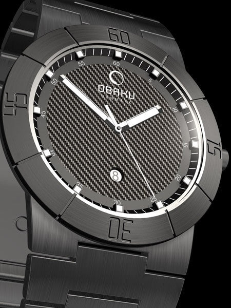Obaku V140G The World's Slimmest Sport Watch #V140GBBSB