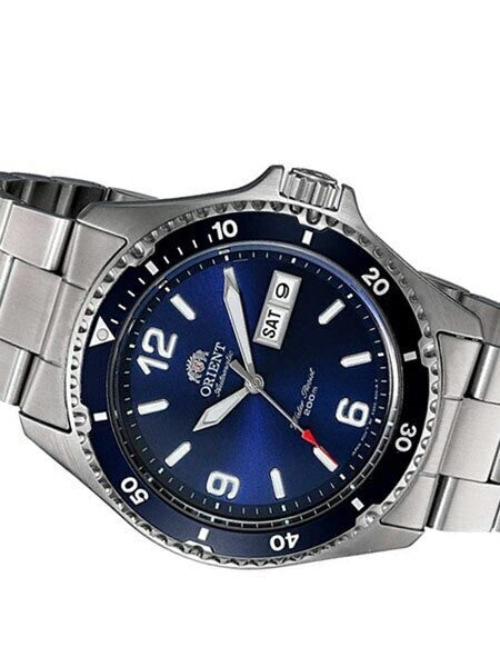 Scratch and Dent - Orient Blue Automatic Dive Watch with Bracelet #AA02002D