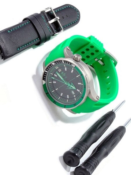 Vostok-Europe Anchar Mens Automatic Dive Watch with Tritium Tube Illumination #5107172