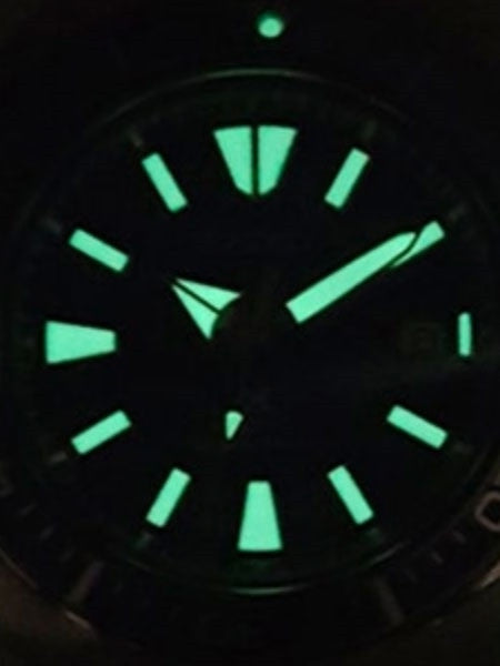 Seiko Samurai Prospex Automatic Dive Watch with Black Dial and Stainless Steel Bracelet #SRPF03