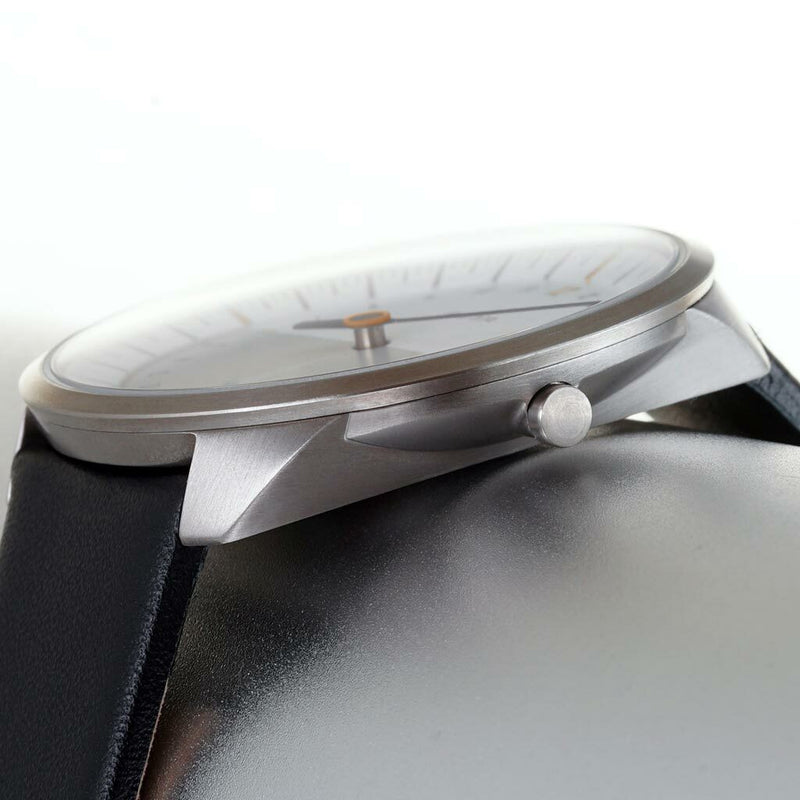 Botta UNO 24 one hand 24-hour Swiss quartz watch with 40mm titanium case #421010