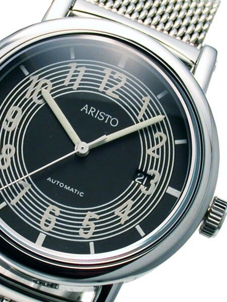 Aristo 4H300SEL Retro Mercedes Dashboard Clock Design Swiss ETA Automatic Watch