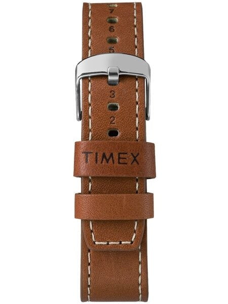 Timex 38mm Waterbury Quartz Watch with Black Dial and INDIGLO Night-Light #TW2P84600ZA