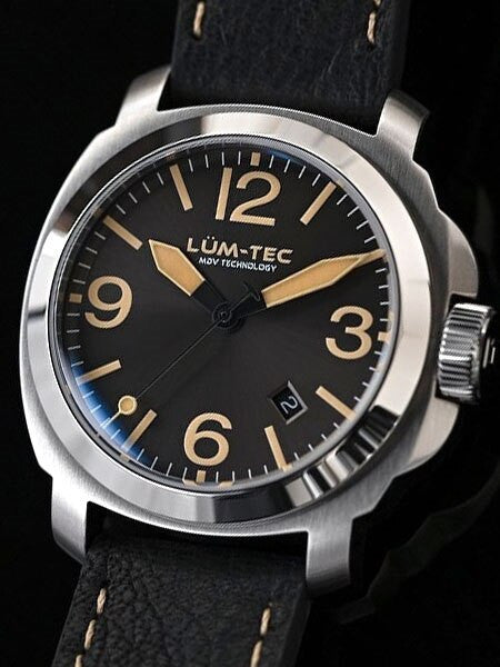 Lum-Tec 42mm M82 Swiss Automatic Watch with Double Curved AR Sapphire Crystal #M82