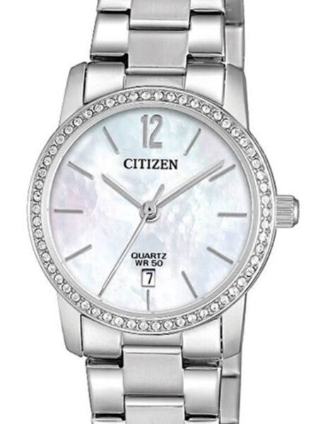Citizen Ladies Dress Watch with with Mother of Pearl Dial #EU6030-81D
