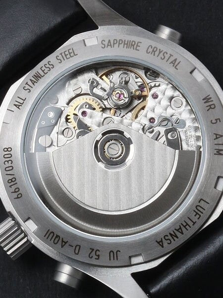 Junkers Iron Annie Valjoux 7753 Automatic Chronograph Watch with Sapphire Crystal #6618-1