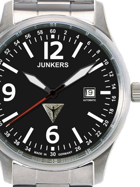 Junkers G-38 Titanium Swiss ETA Automatic Watch with Sapphire Crystal #6272M-2