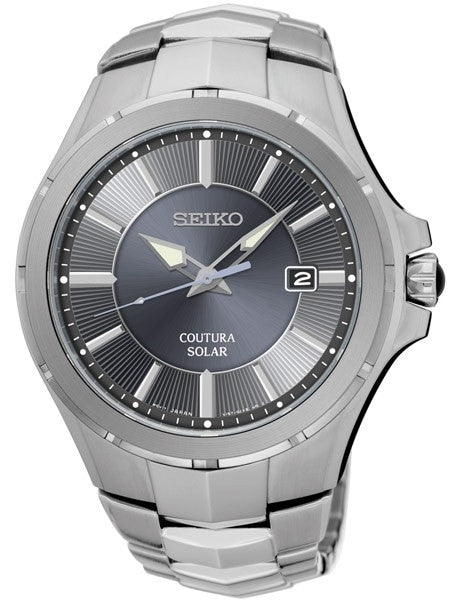 Seiko Coutura Solar Powered Watch with Sapphire Crystal #SNE411