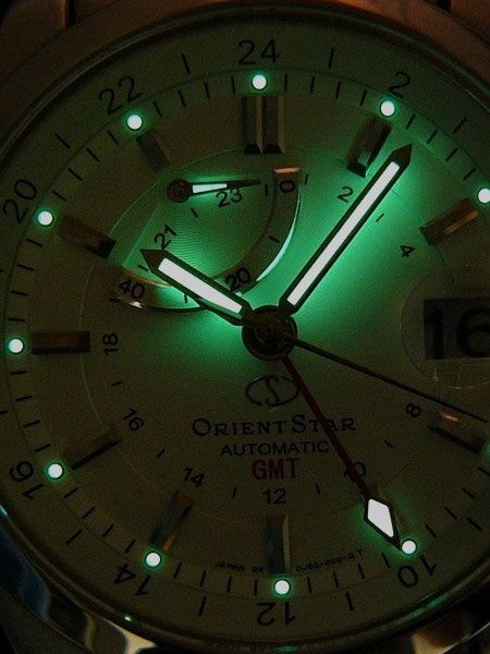 Orient Star Seeker Automatic GMT Watch with Power Reserve, Sapphire Crystal #DJ00002W