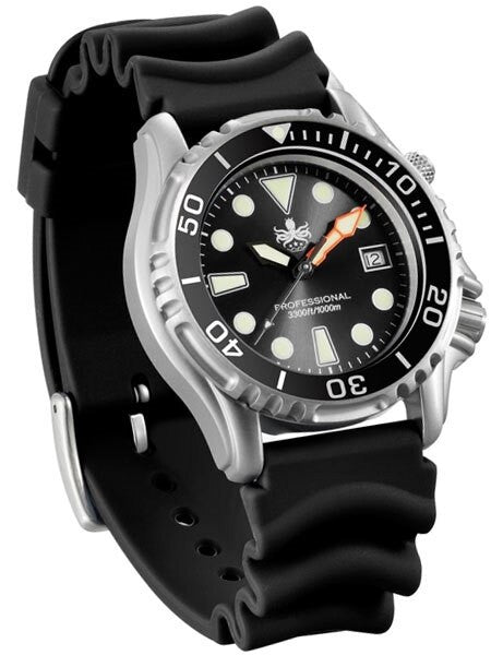 PHOIBOS 1000-Meter Ocean Master Quartz Dive Watch with Sapphire Crystal #PX005C